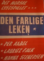 Den Farlige Leken (1942) afişi