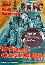 Der Fluch Des Schwarzen Rubin (1965) afişi