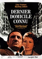 Dernier Domicile Connu (1970) afişi