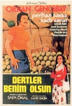 Dertler Benim Olsun (1974) afişi