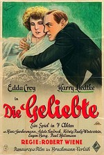 Die Geliebte (1927) afişi