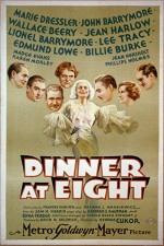 Dinner At Eight (1933) afişi