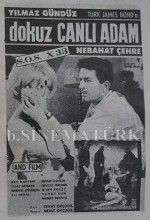 Dokuz Canlı Adam (1965) afişi