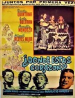 ¿donde Estás, Corazón? (1961) afişi