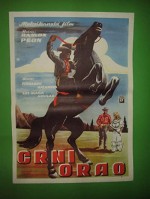 El águila Negra (1954) afişi