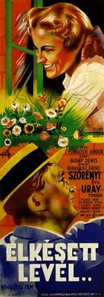 Elkésett Levél (1941) afişi