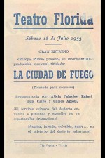 Em-nar, La Ciudad De Fuego (1952) afişi