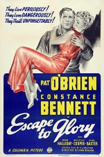 Escape To Glory (1940) afişi