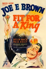 Fit  For A King (1937) afişi