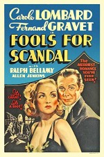 Fools For Scandal (1938) afişi