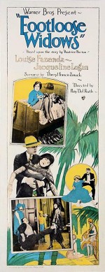 Footloose Widows (1926) afişi