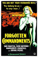 Forgotten Commandments (1932) afişi