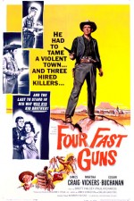 Four Fast Guns (1960) afişi