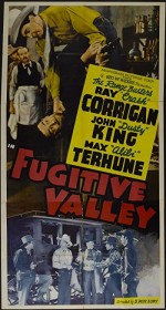 Fugitive Valley (1941) afişi