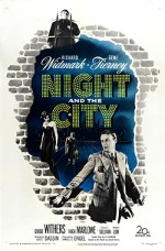 Gece ve Şehir (1950) afişi