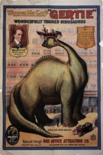 Gertie The Dinosaur (1913) afişi