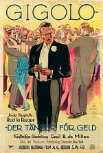 Gigolo() (1926) afişi