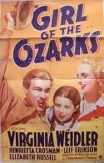 Girl Of The Ozarks (1936) afişi