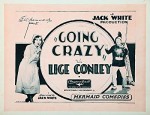 Going Crazy (1926) afişi
