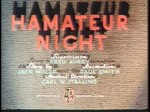 Hamateur Night (1939) afişi
