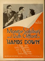 Hands Down (1918) afişi