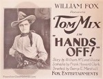 Hands Off (1921) afişi