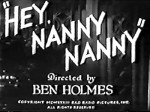 Hey, Nanny Nanny (1933) afişi