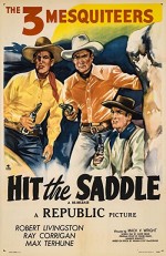 Hit The Saddle (1937) afişi