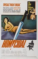 Homicidal (1961) afişi