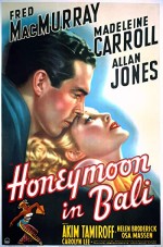 Honeymoon in Bali (1939) afişi