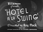 Hotel A La Swing (1937) afişi