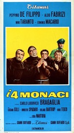 I 4 monaci (1962) afişi