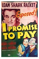 I Promise To Pay (1937) afişi