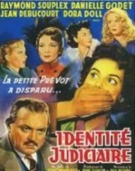 Identité Judiciaire (1951) afişi