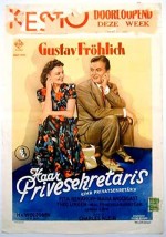 ıhr Privatsekretär (1940) afişi