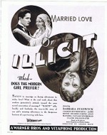 Illicit (1931) afişi