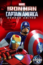 Iron Man and Captain America: Heroes United (2014) afişi
