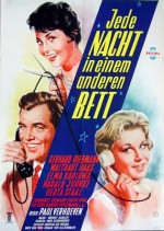 Jede Nacht In Einem Anderen Bett (1957) afişi