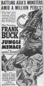 Jungle Menace (1937) afişi