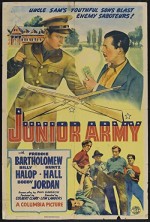 Junior Army (1942) afişi