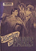 Karriere In Paris (1952) afişi
