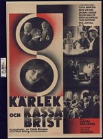 Kärlek Och Kassabrist (1932) afişi