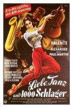 Liebe, Tanz Und 1000 Schlager (1955) afişi