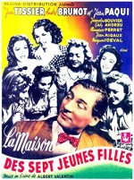 La Maison Des Sept Jeunes Filles (1942) afişi