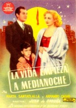 La Vida Empieza A Medianoche (1944) afişi