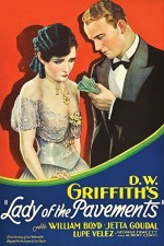 Lady Of The Pavements (1929) afişi