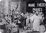 Le festin de Balthazar (1910) afişi