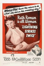 Lightning Strikes Twice (1951) afişi