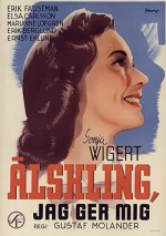 Älskling, Jag Ger Mig (1943) afişi