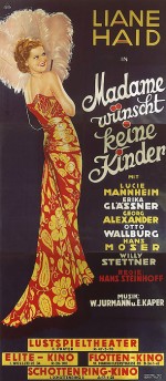 Madame Wants No Children (1933) afişi